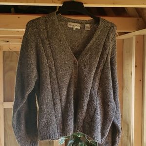 Button Up Sweater